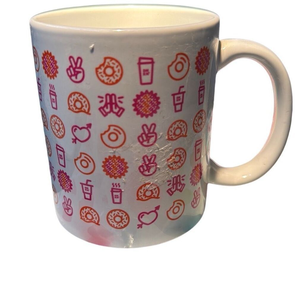 Dunkin’ Donuts Holiday 2019 Limited Edition Coffee Mug Ceramic 12oz Cup White or